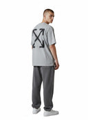 Off-White Spray Can Arrow Slim T-Shirt Grey one-kickz