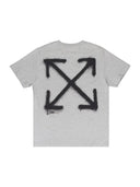 Off-White Spray Can Arrow Slim T-Shirt Grey one-kickz