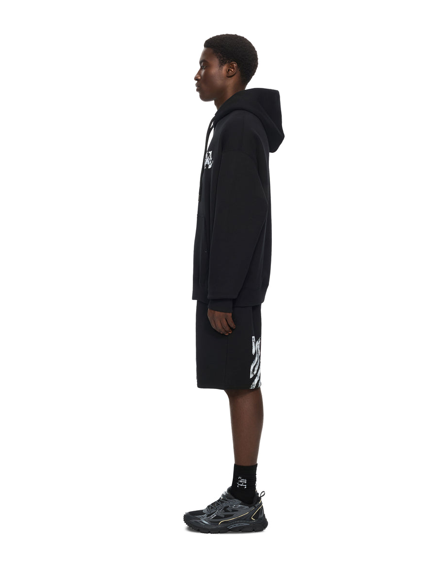 Off-White Stroke 2 Arrow Skate Hoodie Black