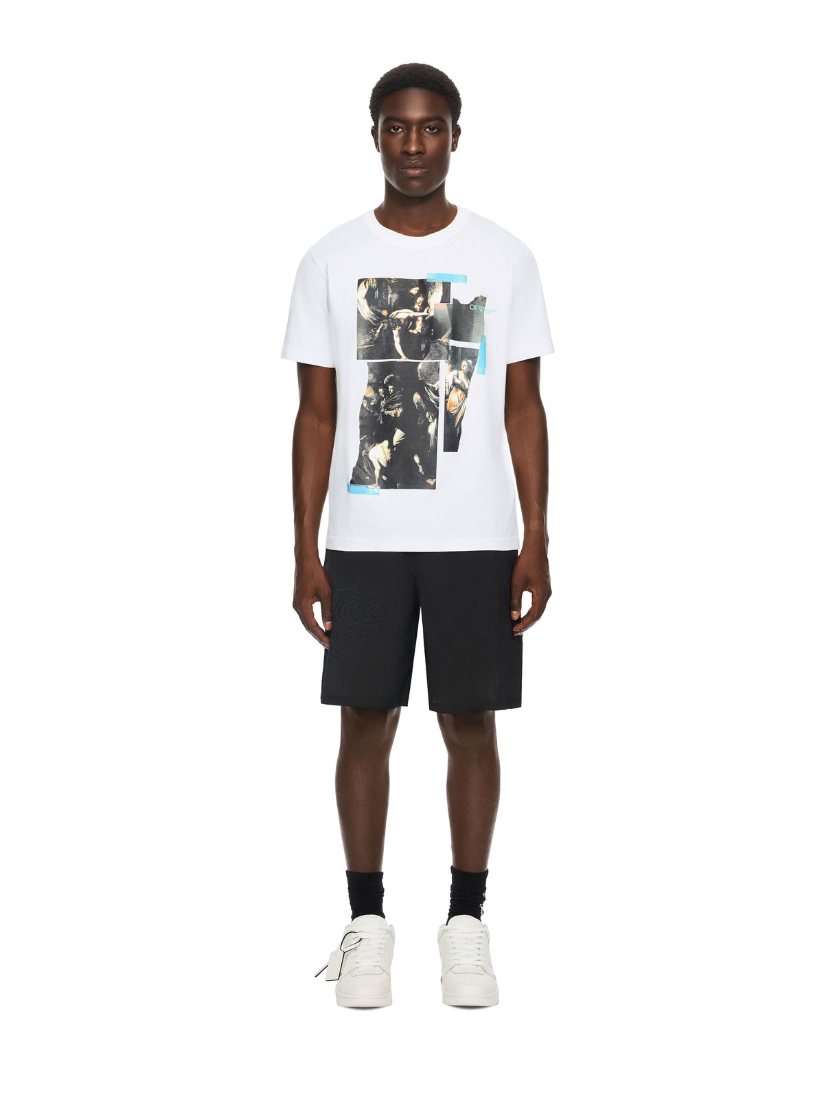 Off-White Tape Mercy Regular T-Shirt White