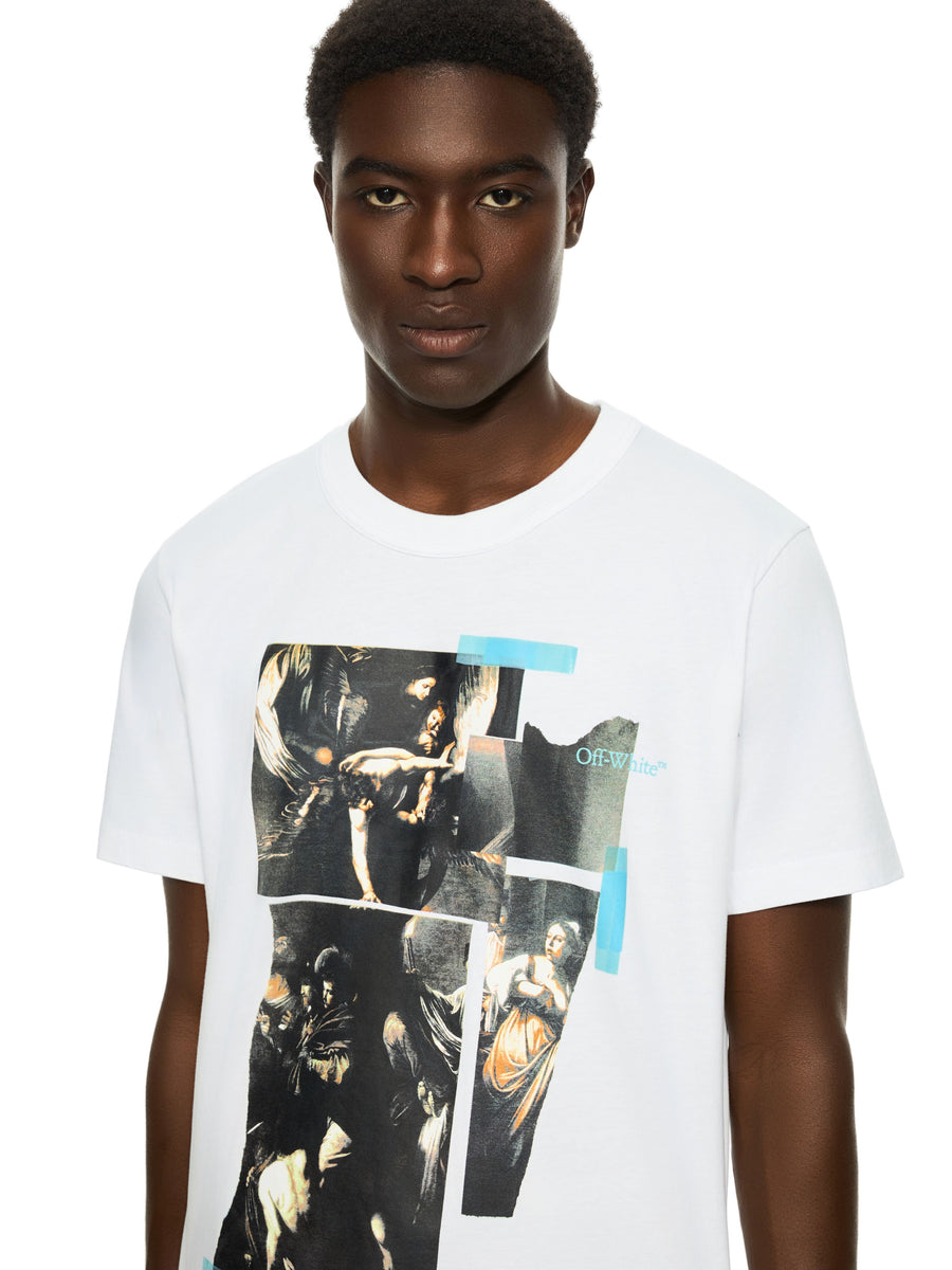 Off-White Tape Mercy Regular T-Shirt White