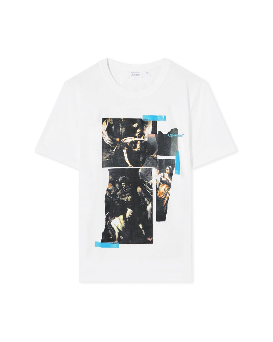 Off-White Tape Mercy Regular T-Shirt White