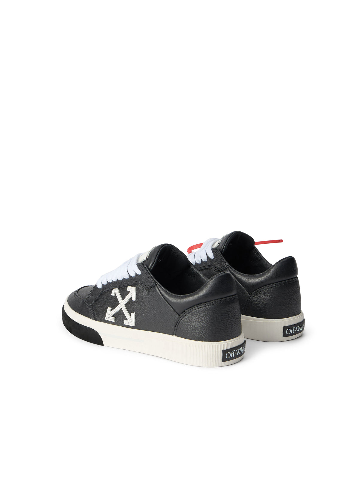 Off-White Vulc Low Calf Sneakers Black/White Women