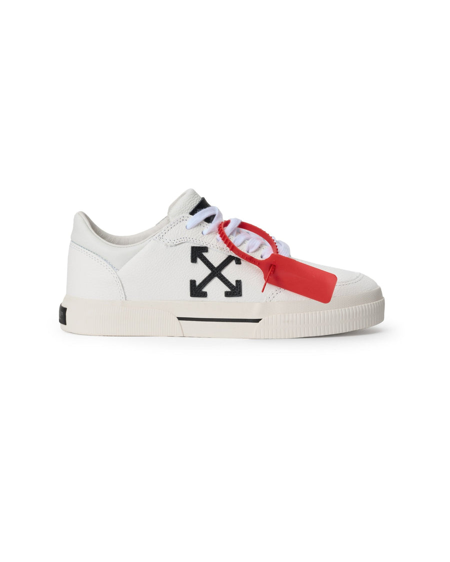 Off-White Vulcanized Low Canvas Sneakers White/Black Women