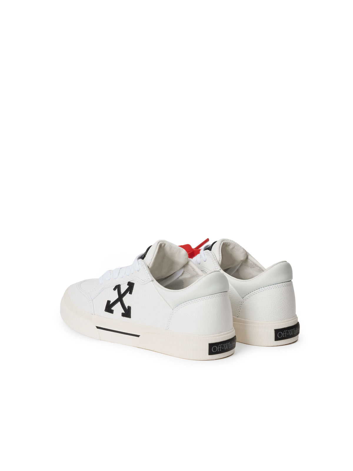 Off-White Vulcanized Low Canvas Sneakers White/Black Women