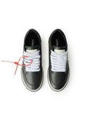Off-White Vulcanized Low Leather Sneakers Black