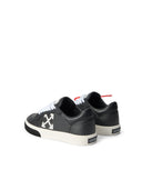 Off-White Vulcanized Low Leather Sneakers Black