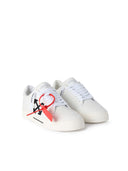 Off-White Vulcanized Low Sneakers White/Black