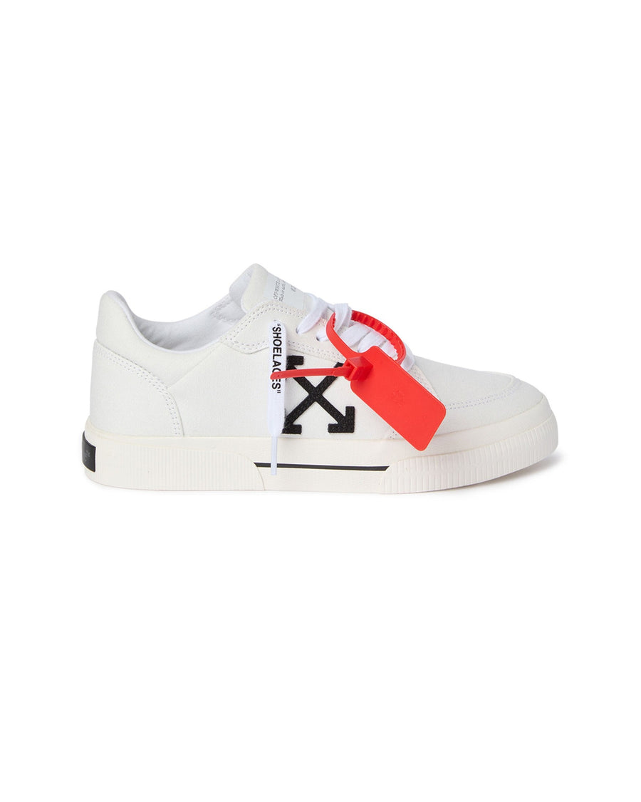 Off-White Vulcanized Low Sneakers White/Black
