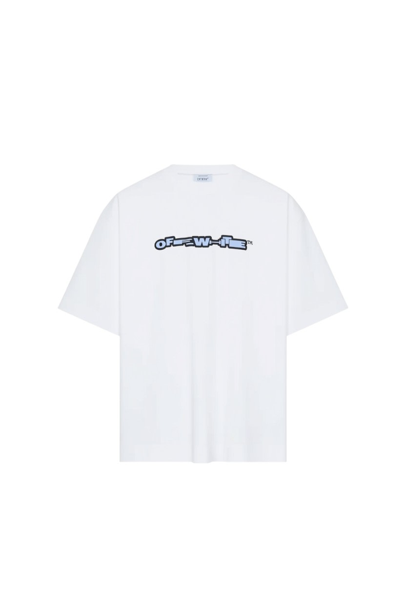 Off-White White Baseball Arrow Skate T-shirt