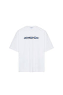 Off-White White Baseball Arrow Skate T-shirt one-kickz