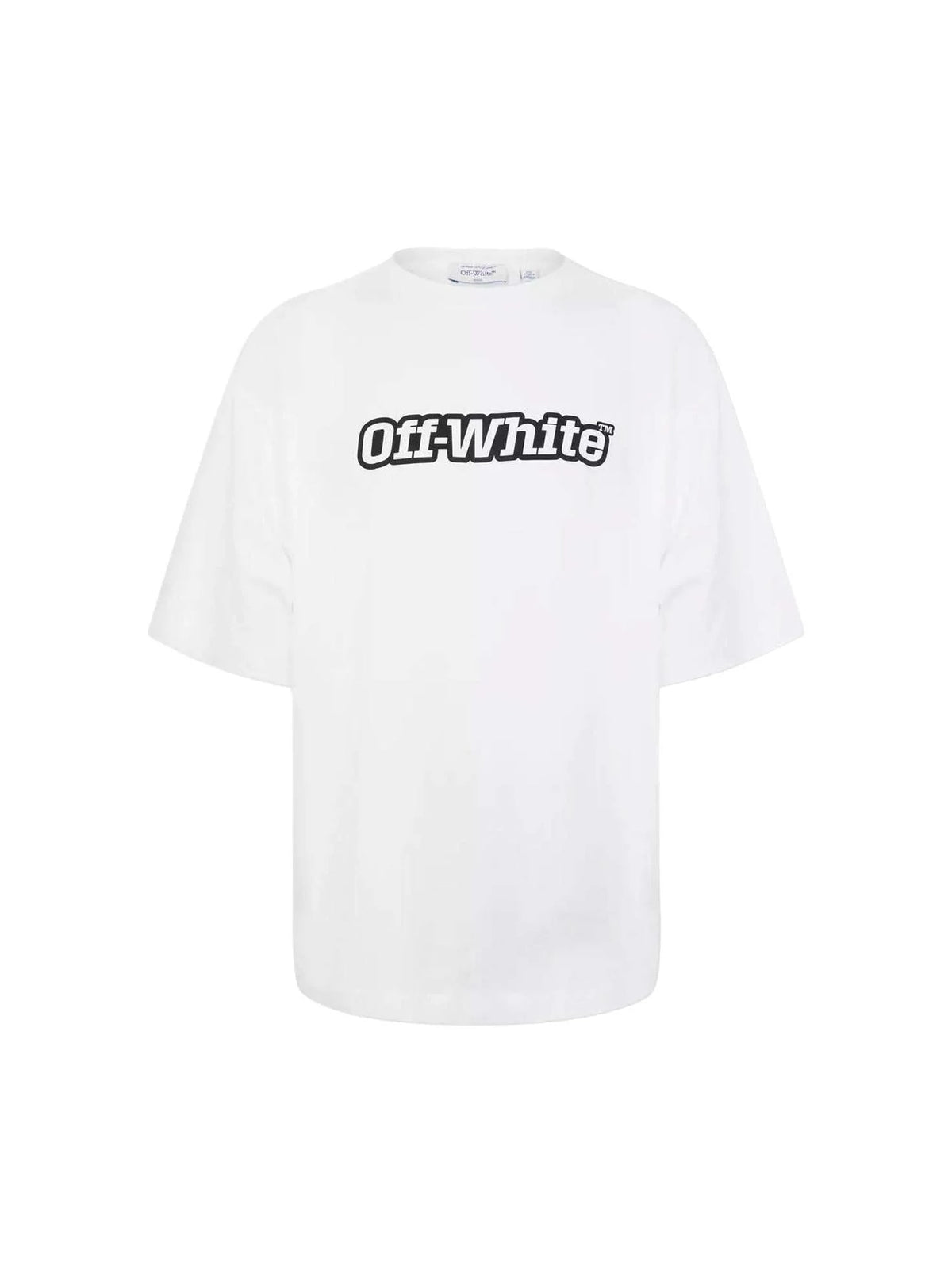 Off-White White Outline Logo Skate T-Shirt
