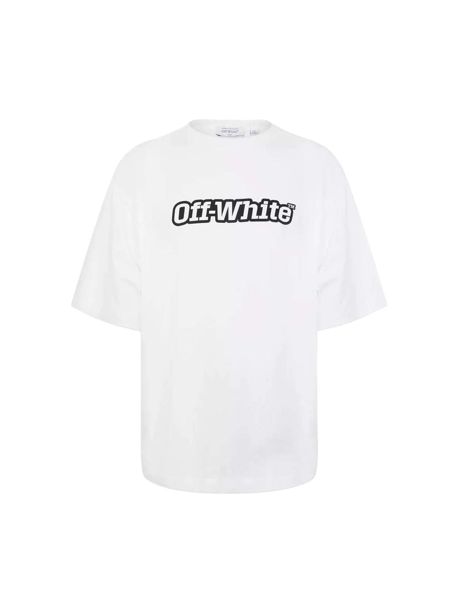 Off-White White Outline Logo Skate T-Shirt