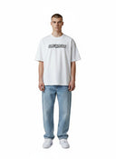 Off-White White Outline Logo Skate T-Shirt one-kickz