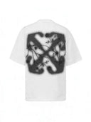 Off white men’s Arrow Flower Skate T-Shirt White