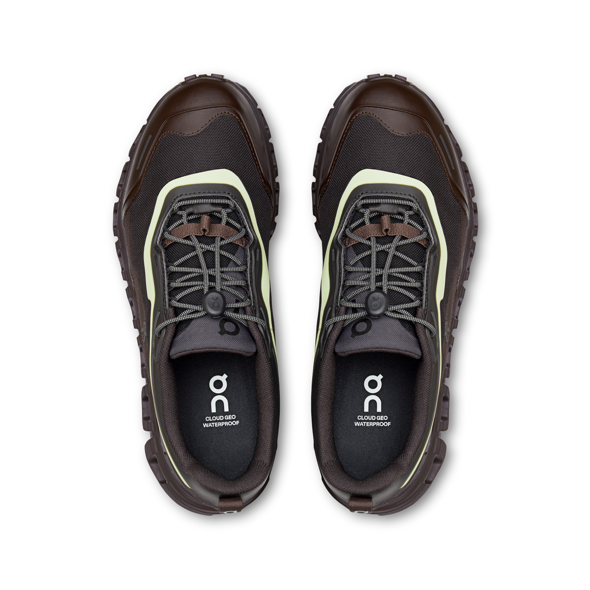 On Cloud 6 Geo Waterproof Black / Lima Women