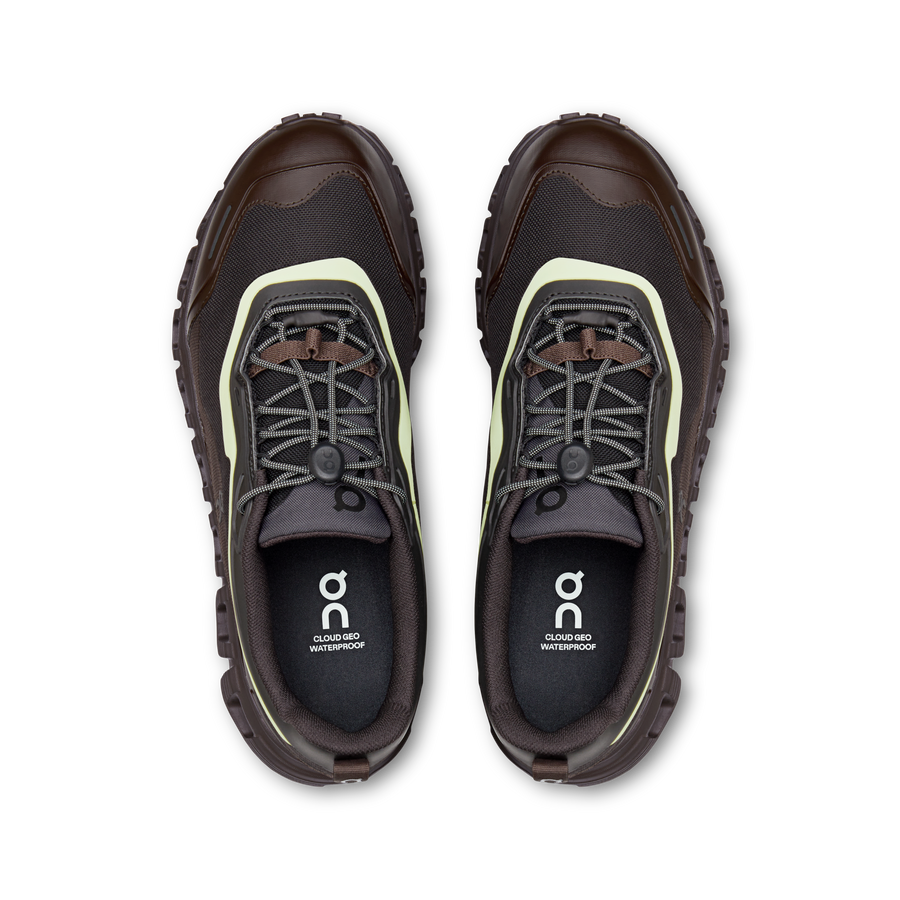 On Cloud 6 Geo Waterproof Black / Lima Women