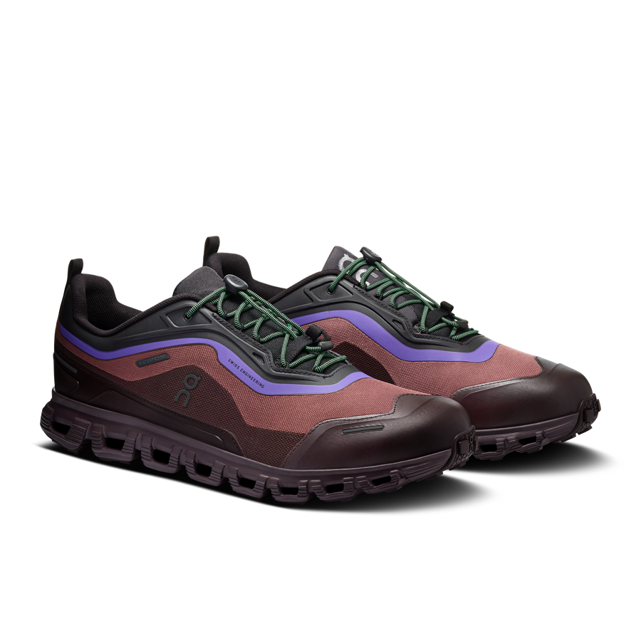 On Cloud 6 Geo Waterproof Black / Tyrian
