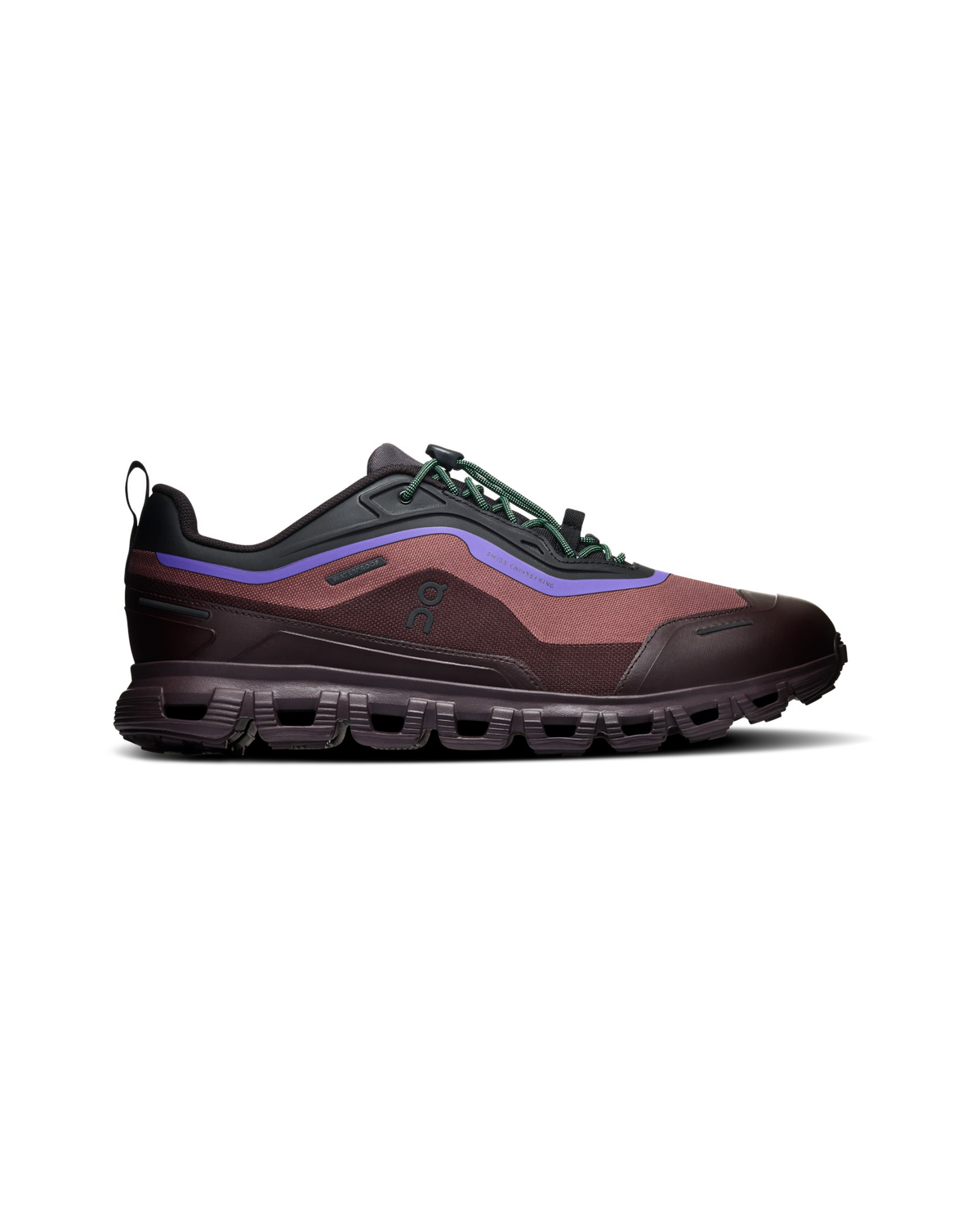 On Cloud 6 Geo Waterproof Black / Tyrian