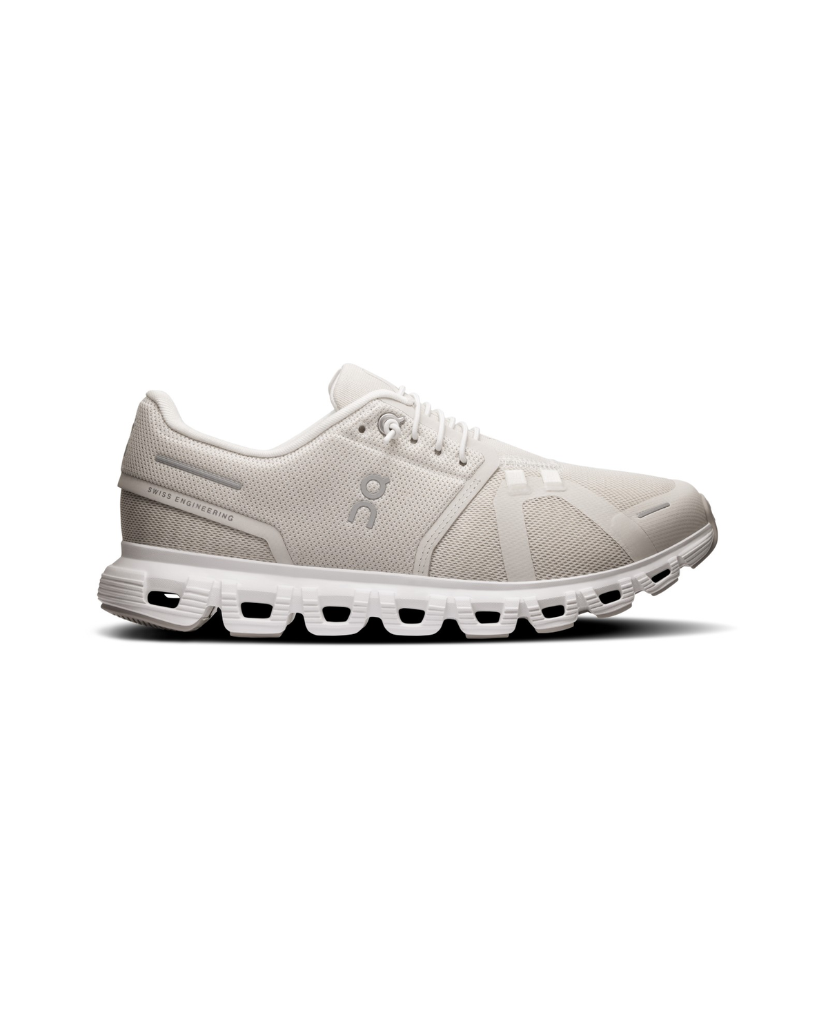 On Cloud 6 Wide Pearl / White Women
