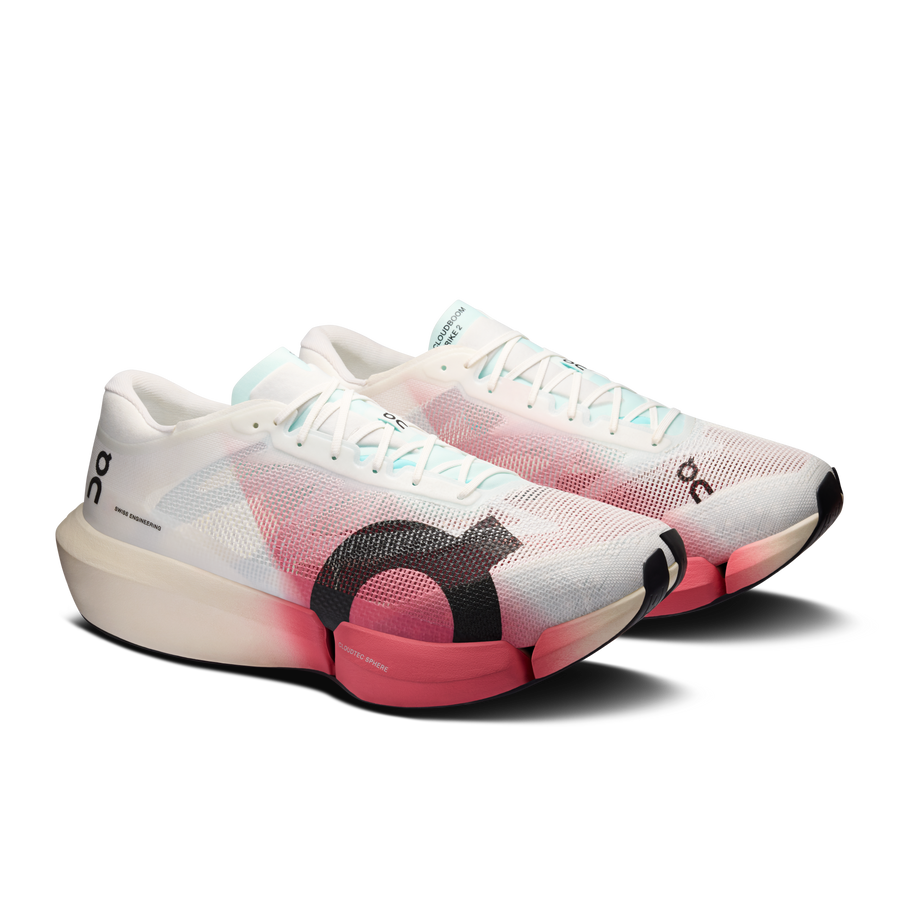 On Cloudboom Strike 2 White / Camellia Women