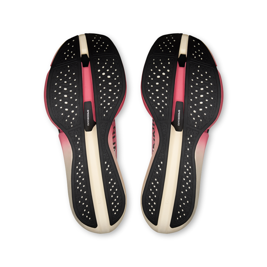 On Cloudboom Strike 2 White / Camellia Women