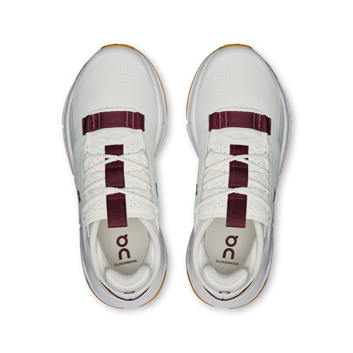 On Cloudnova 2 Ivory / Maroon Women