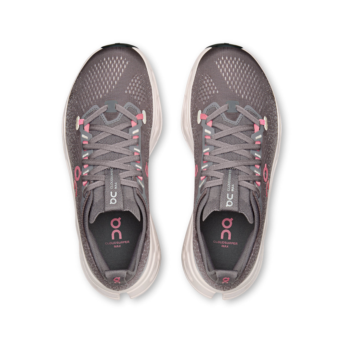 On Cloudsurfer Max Pebble / Oyster Women