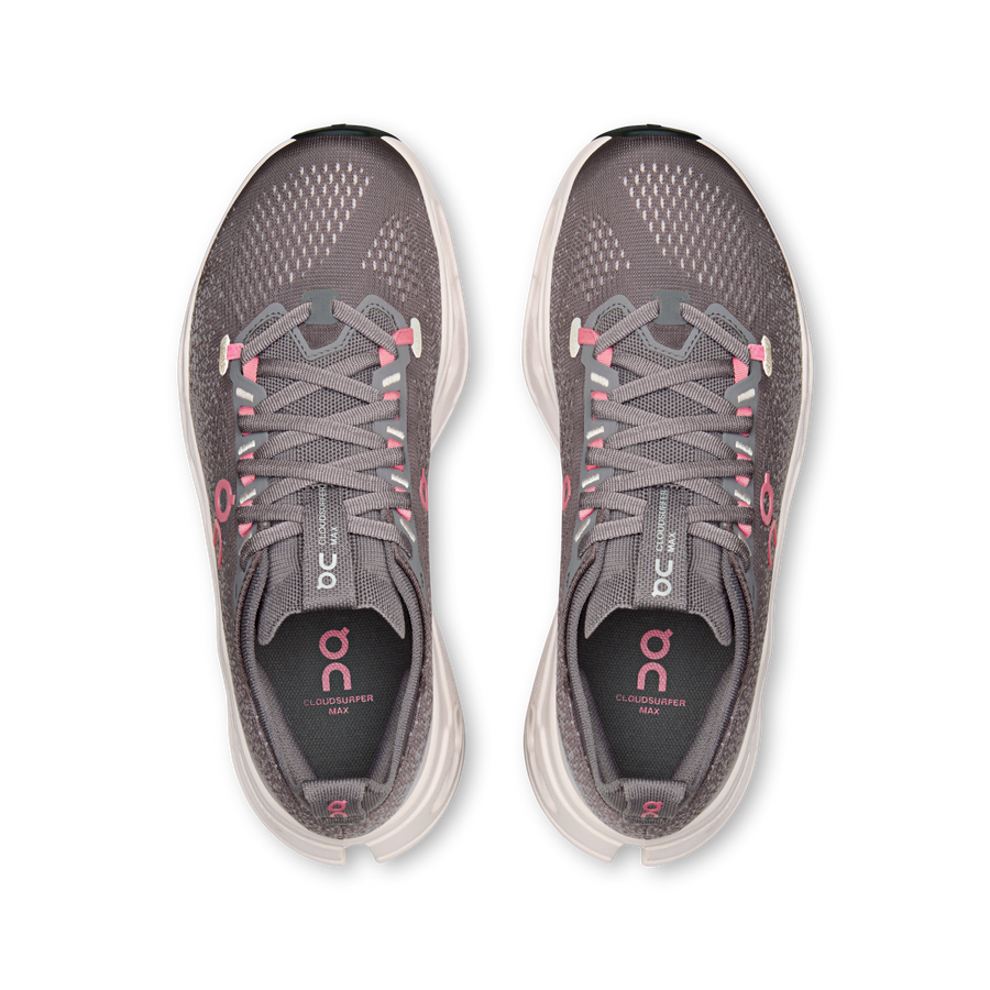 On Cloudsurfer Max Pebble / Oyster Women