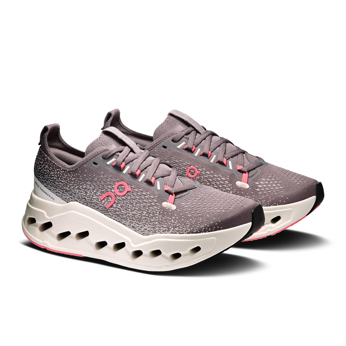 On Cloudsurfer Max Pebble / Oyster Women