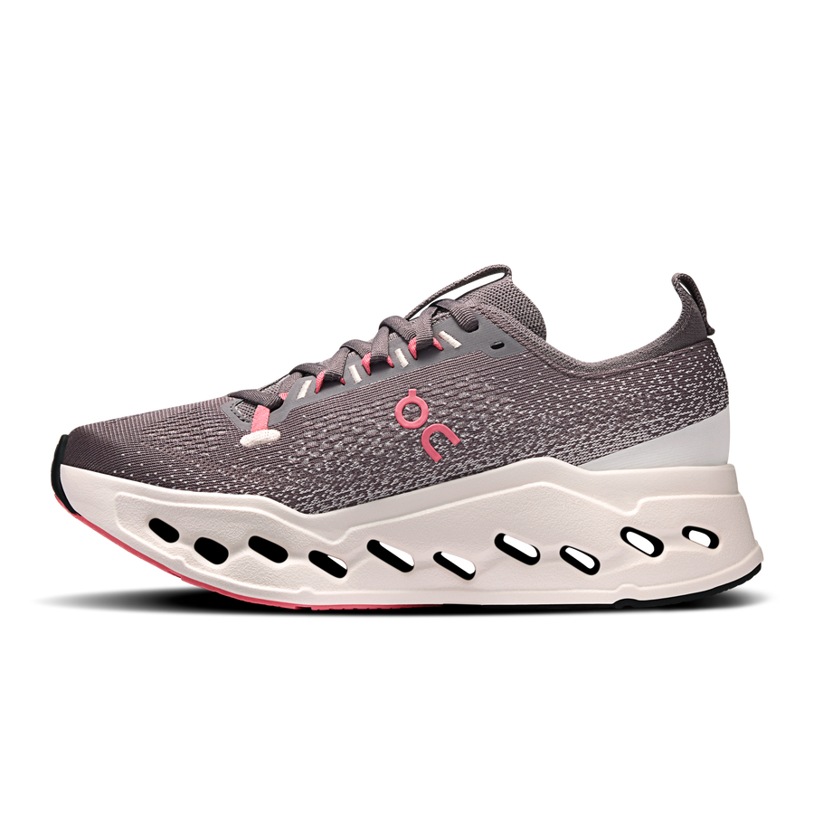On Cloudsurfer Max Pebble / Oyster Women