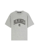 PALM ANGELS COLLEGE CLASSIC LOGO T-SHIRT GREY one-kickz