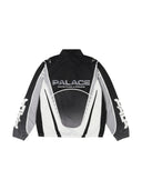 Palace More Than A Cycling Zip Jacket Black/Silver one-kickz
