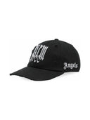 Palm Angels Baseball Gothic Logo Cap Black one-kickz