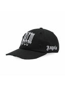Palm Angels Baseball Gothic Logo Cap Black one-kickz