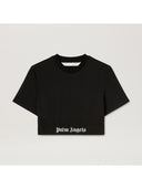 Palm Angels Black Classic Logo Sport Top one-kickz