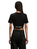 Palm Angels Black Classic Logo Sport Top one-kickz