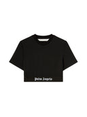 Palm Angels Black Classic Logo Sport Top one-kickz