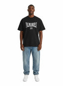 Palm Angels College Classic Logo T-Shirt Black one-kickz