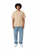 Palm Angels GD Reverse Logo Tee Beige one-kickz
