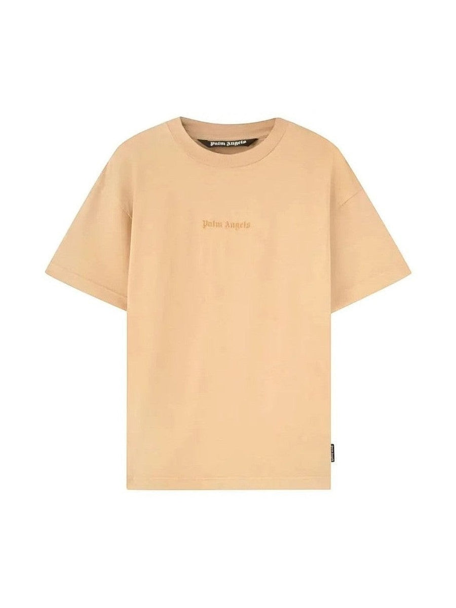 Palm Angels GD Reverse Logo Tee Beige