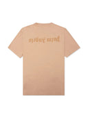 Palm Angels GD Reverse Logo Tee Beige one-kickz