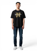Palm Angels Las Vegas Spray Monogram Black T-Shirt one-kickz