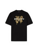 Palm Angels Las Vegas Spray Monogram Black T-Shirt one-kickz