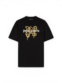 Palm Angels Las Vegas Spray Monogram Black T-Shirt one-kickz