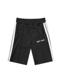 Palm Angels Logo Print Track Shorts Black one-kickz