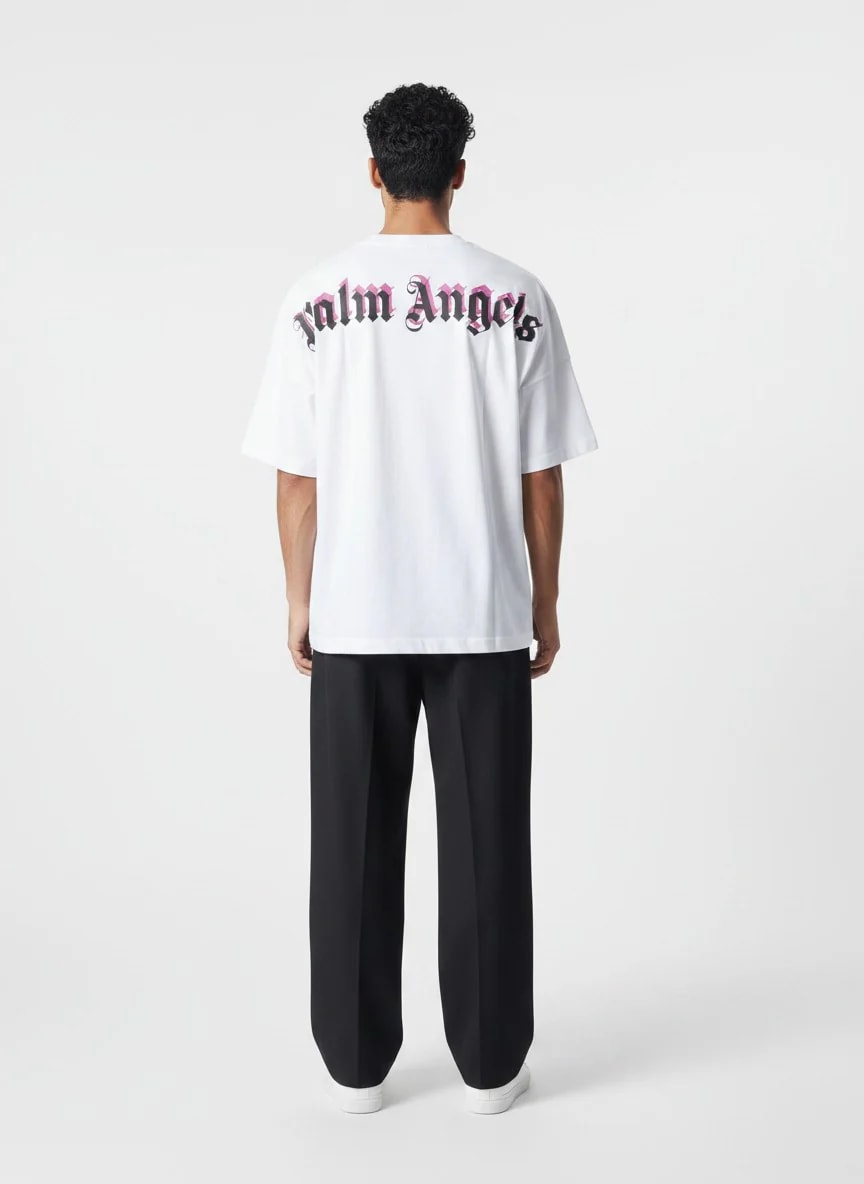 Palm Angels Logo-print T-shirt White