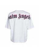 Palm Angels Logo-print T-shirt White one-kickz