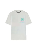 Palm Angels Miami MoneyGram HAAS F1 Team T-Shirt White/Light Green one-kickz