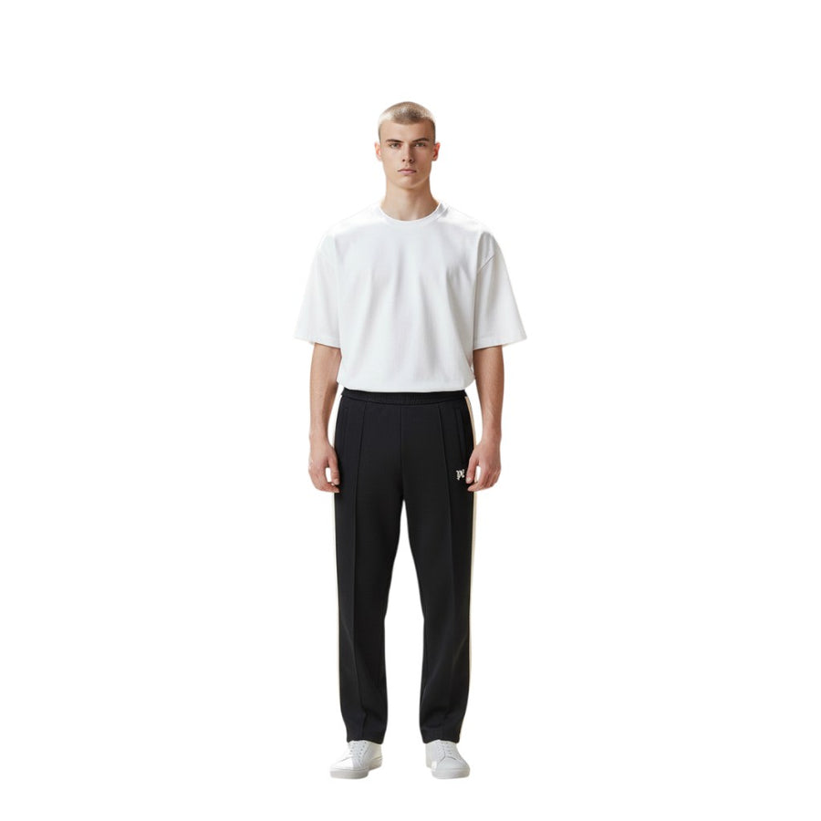 Palm Angels Monogram Classic Track Pants Black/Off White